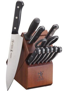 Razor-Sharp 12-Piece Knife Set, German Engineered, Durable Kitchen Cutlery